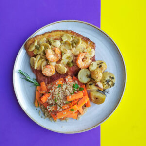 Low Carb - SAINT PETER BELLE MEUNIÈRE COM QUINOA À SICILIANO