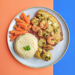 Dia a Dia - SAINT PETER BELLE MEUNIÈRE COM RISOTO SICILIANO